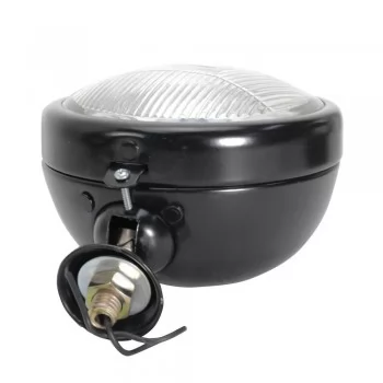 FAROL DIANTEIRO PRETO COM LAMPADA - FORD E NH 4600 / 5600 / 6600 / 4610 / 5610 / 6610 / 7610 / 7810 / 4630 / 5030 / 5630 / 6630 / 7630 / 8030